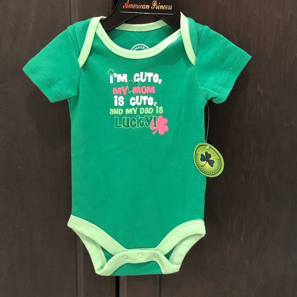 St. Patrick Other - Irish baby onesie